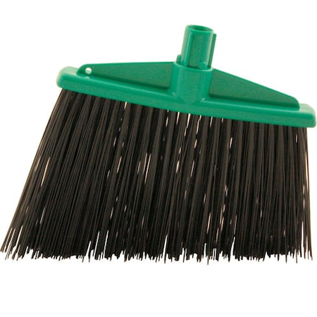 Enterprise Manufacturing Broom Head , Angle, Green 940167